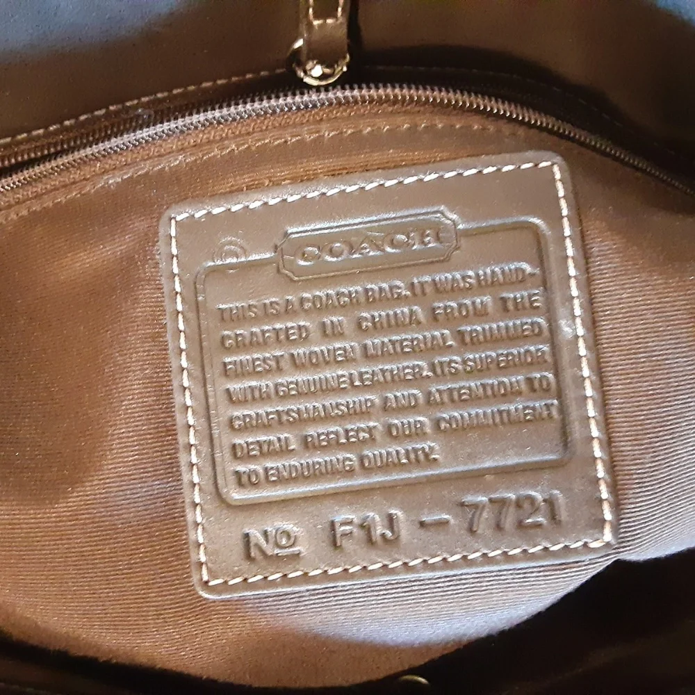 Coach vintage hampton